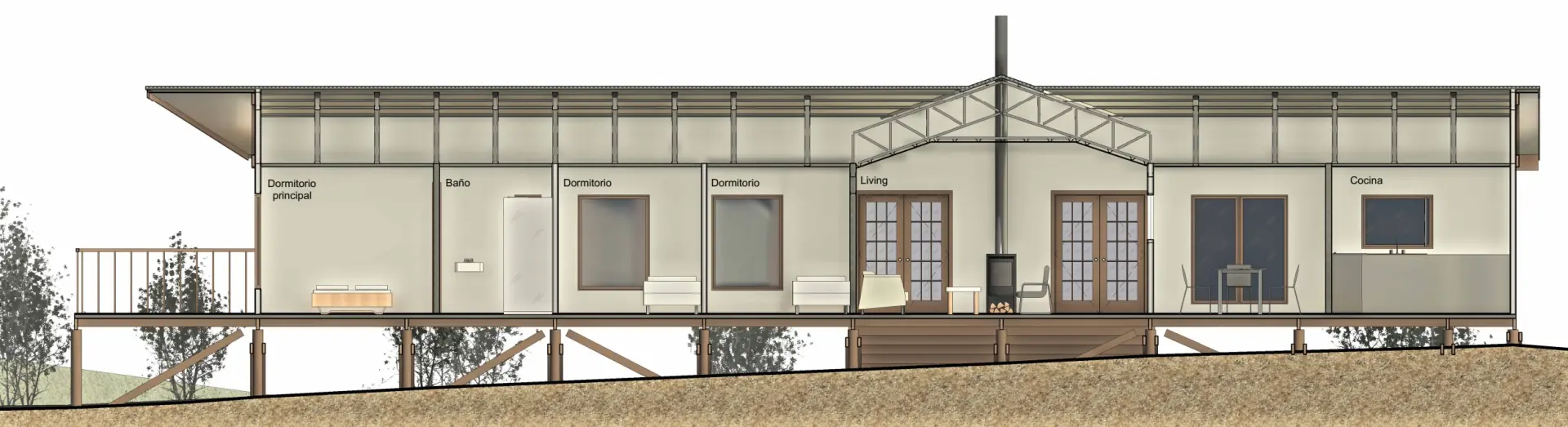 Casa Portezuelo 2, vista 4