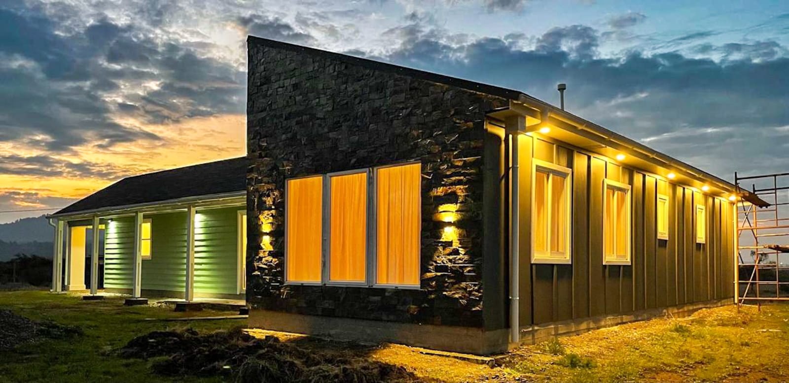 Detalle de la estructura metálica