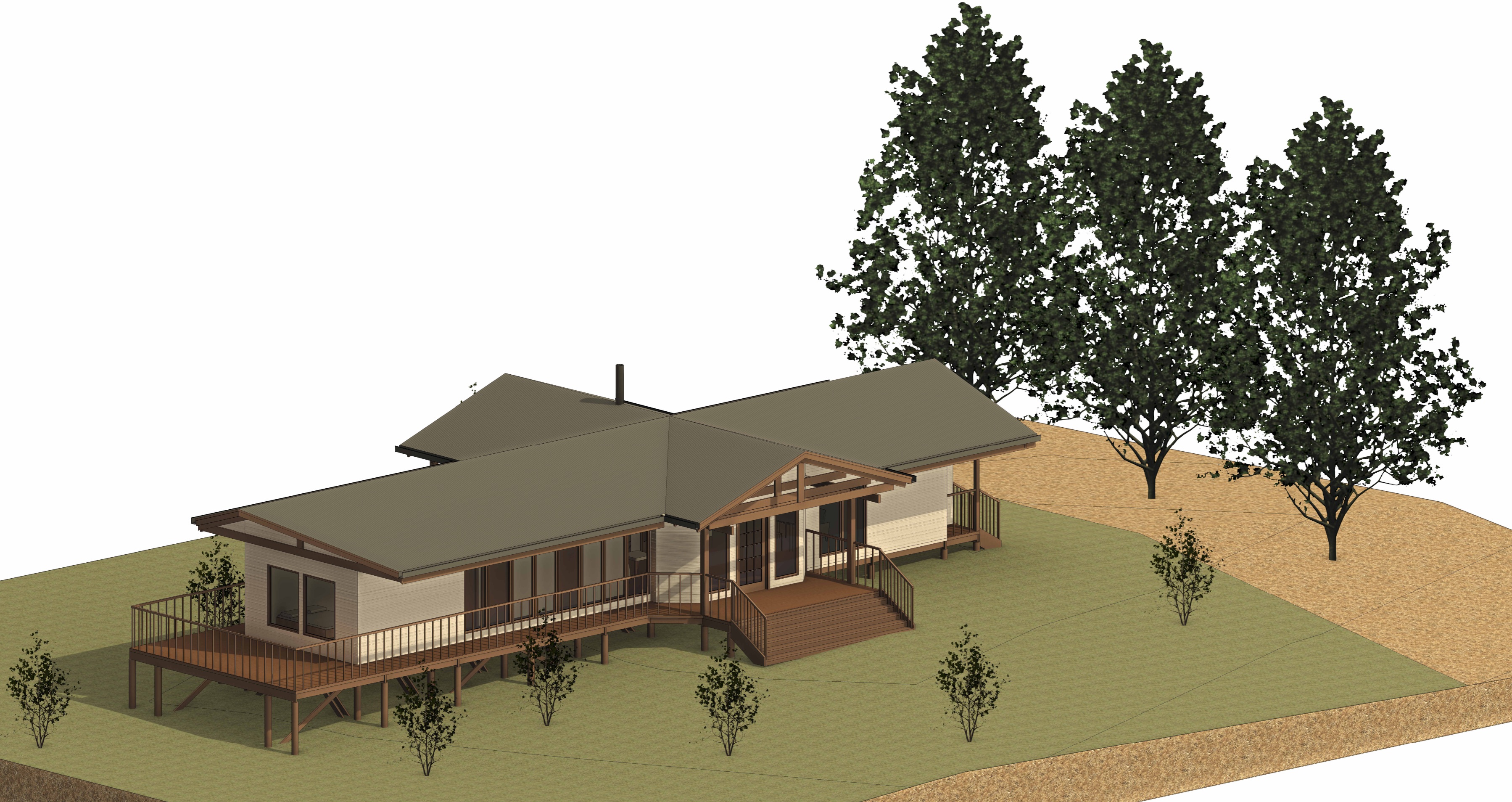 Detalle de la estructura metálica