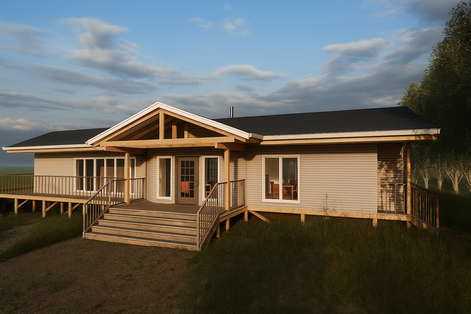 Detalle de la estructura metálica